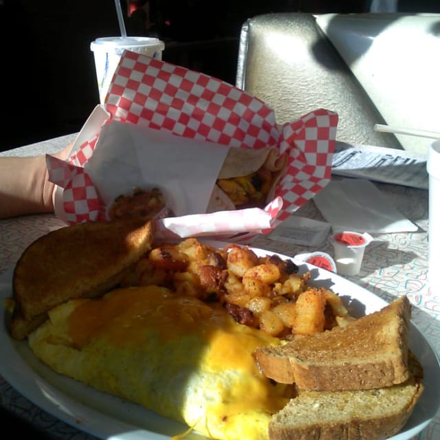 Hobo Breakfast Burrito.