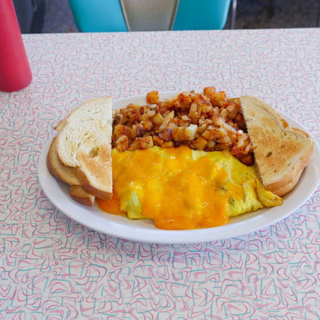 Big Hobo Omelet.