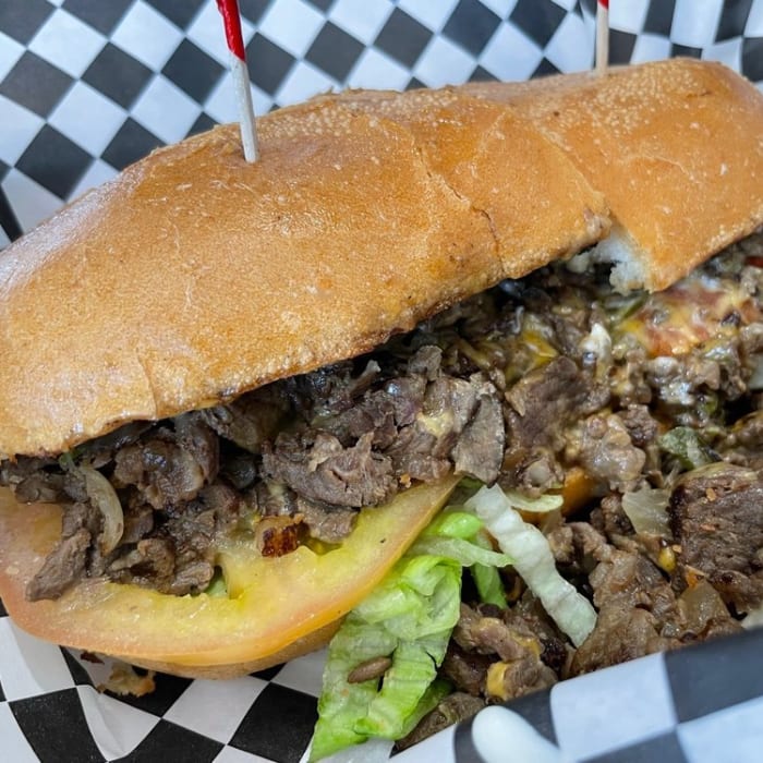 Steak & Cheese Sub.
