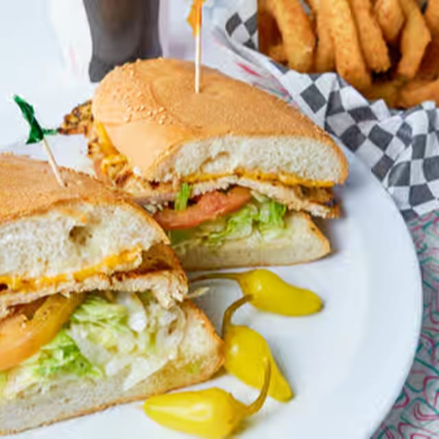 Charbroiled Chicken Breast Sub.
